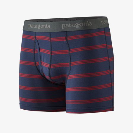 Boxer en tencel - pier stripe new navy