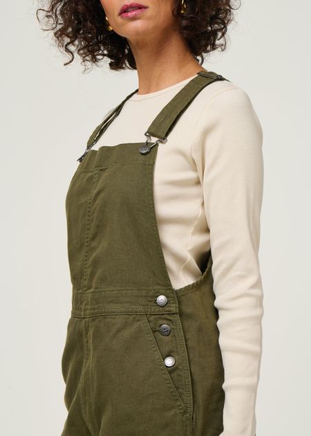 Salopette en coton biologique | vert "point reyes canvas overalls - bsng" - Patagonia
