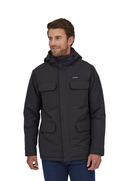 Parka en recyclé | noir "isthmus parka ink black"