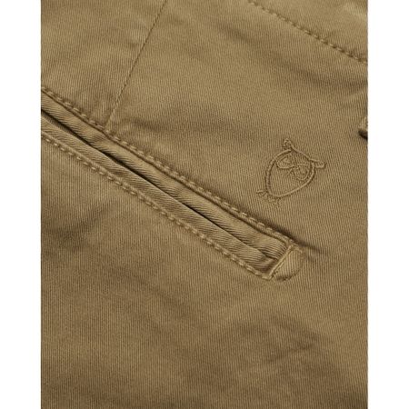 Chino slim kaki en coton bio - joe, Knowledge Cotton Apparel, photo 4