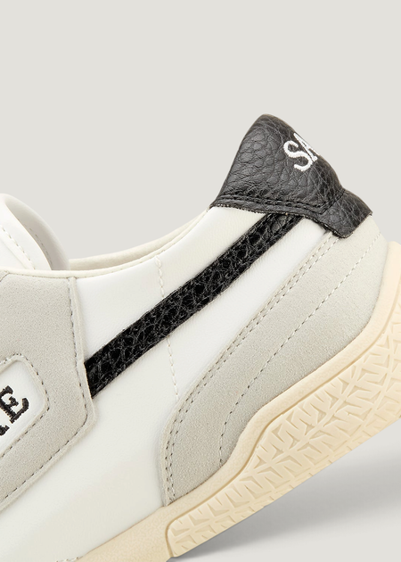 Baskets vegan | blanc "M26 dawn - lignify white & black", SAYE, photo 5
