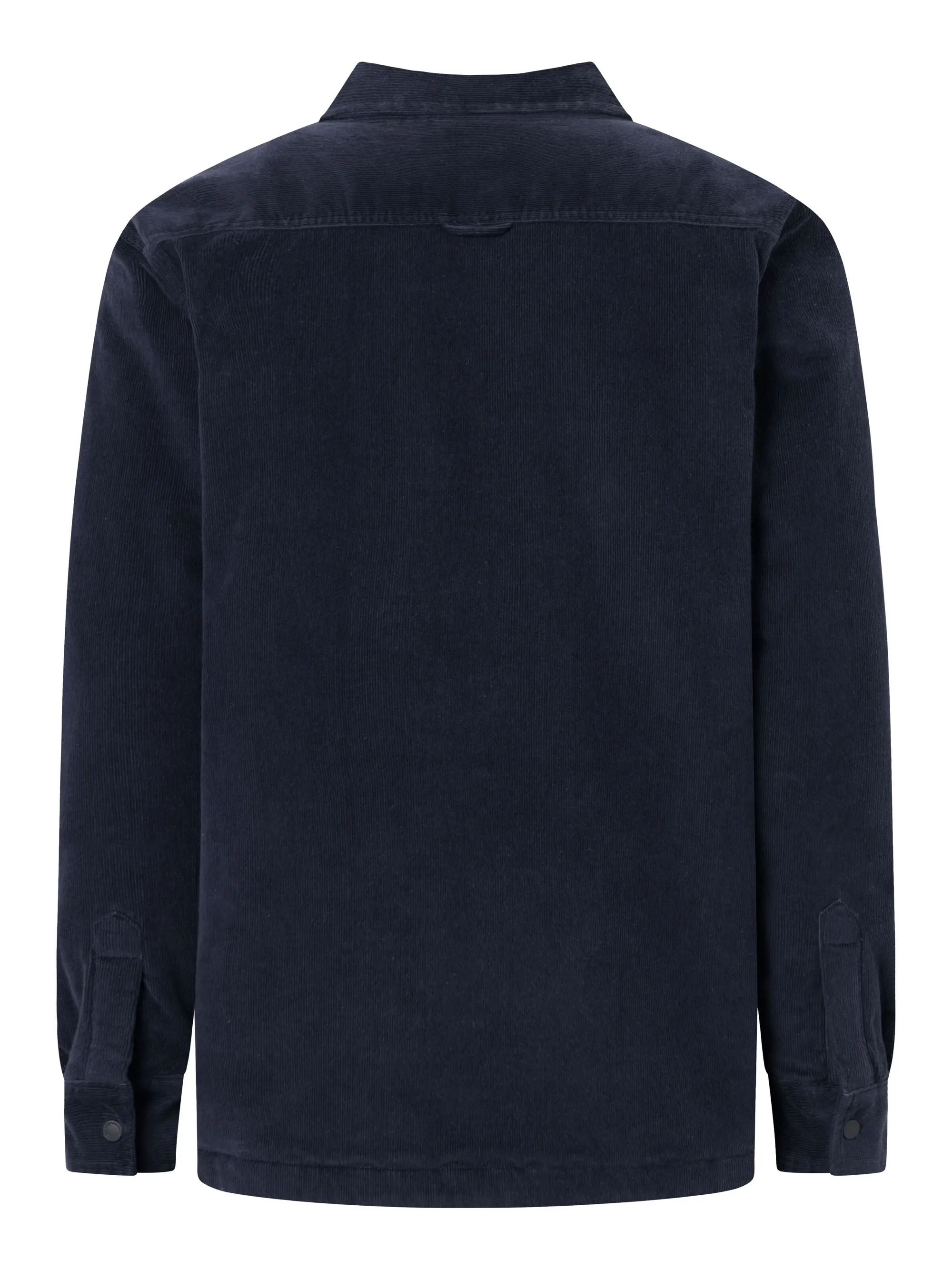 Blouson velours en coton bio et matière recyclée | marine "corduroy overshirt night sky", Knowledge Cotton Apparel, photo 11