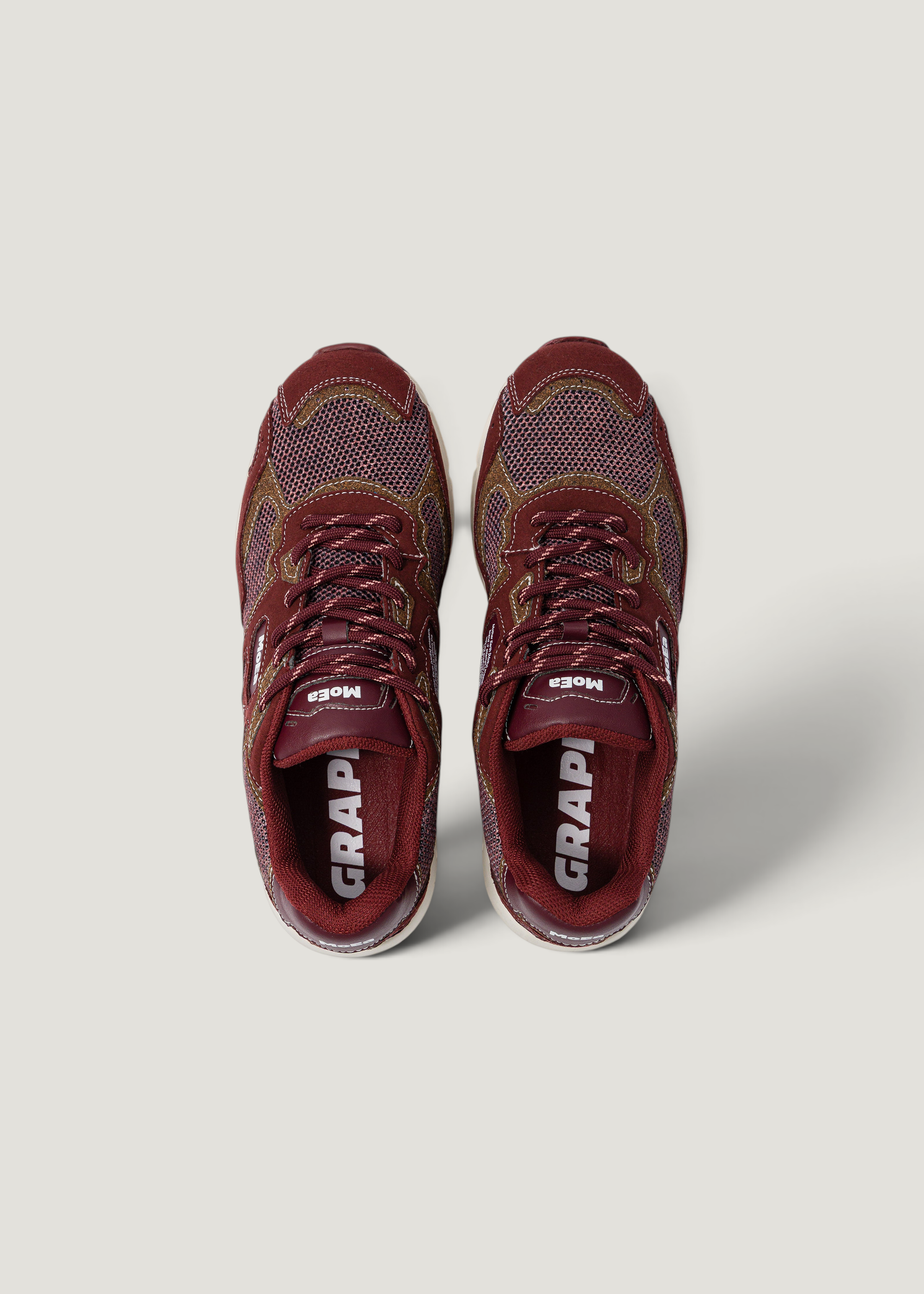 Vegane Sneaker | Bordeaux "gen8 - grapes - full wine", Moea, Foto 4