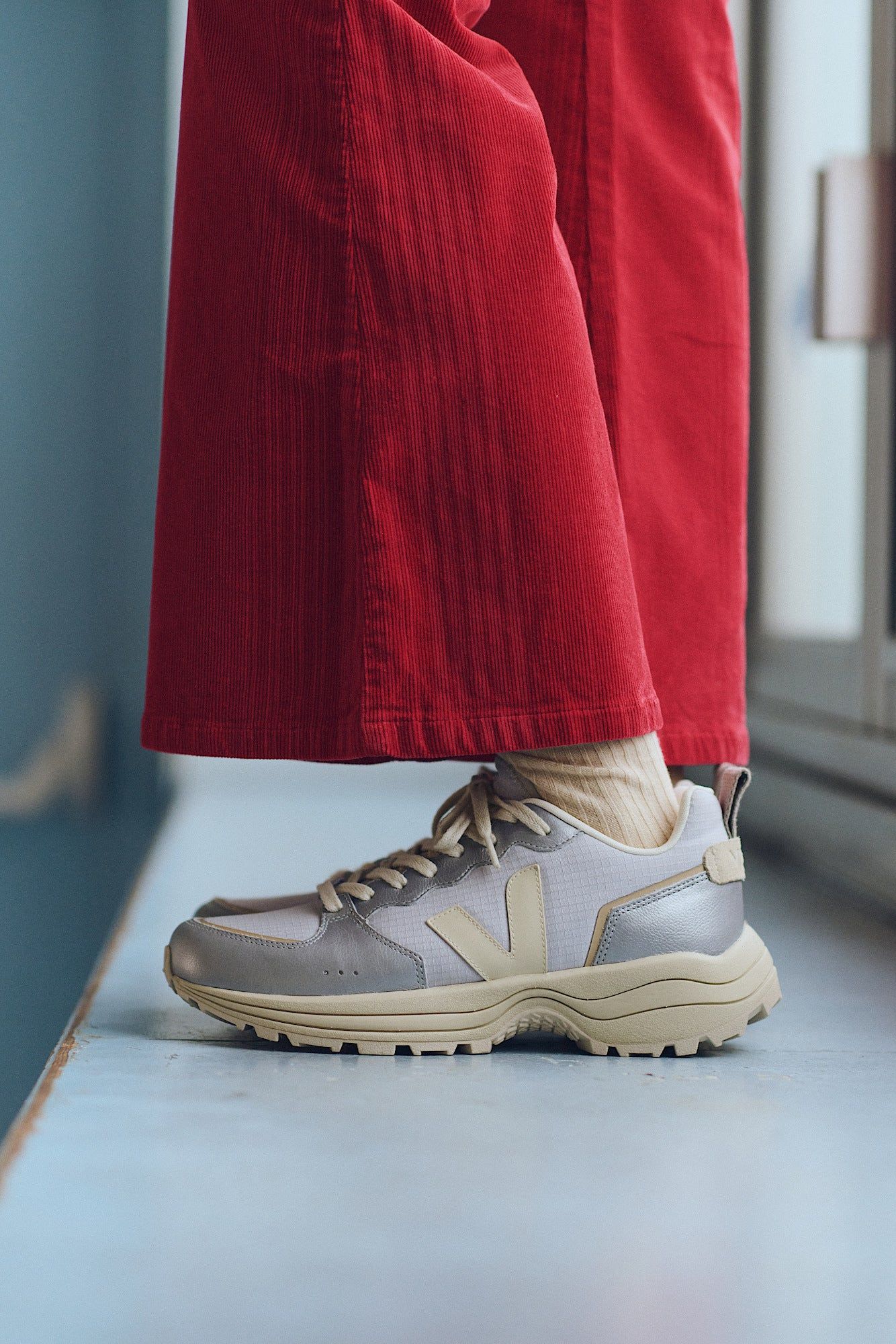 Sneaker | Grau "venturi ii - pearl pierre inox", Veja, Foto 4