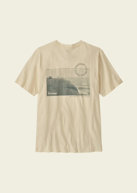 T-shirt en coton bio | beige "water people spotter t-shirt" - Patagonia