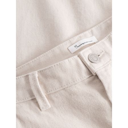 Ungefärbte Hose mit geradem Schnitt aus Bio-Baumwolle - calla tapered heavy canvas raw cotton, Knowledge Cotton Apparel, Foto 4