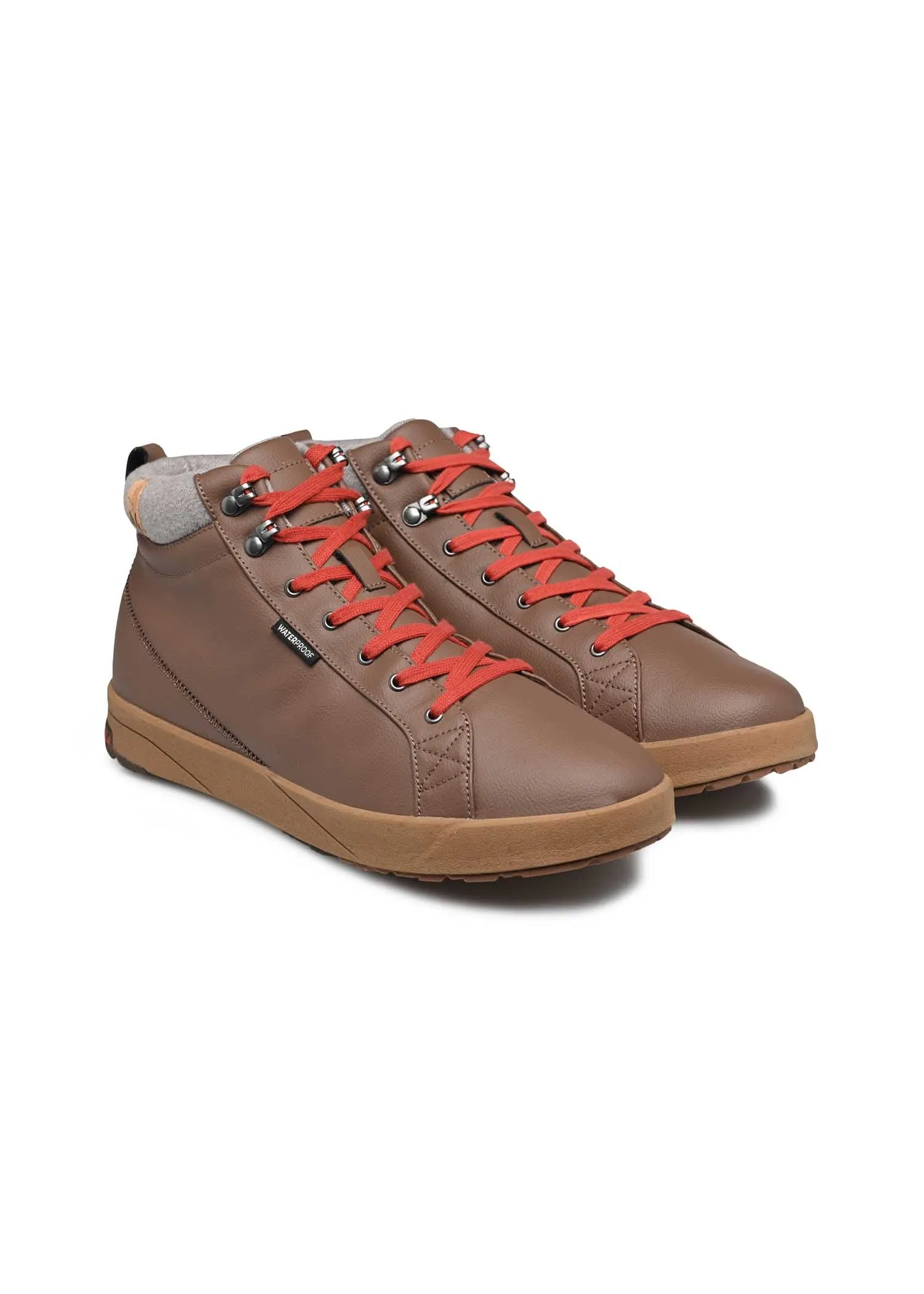 Baskets montantes | marron "bergen waterproof warm m - chocolate", Saola, photo 2