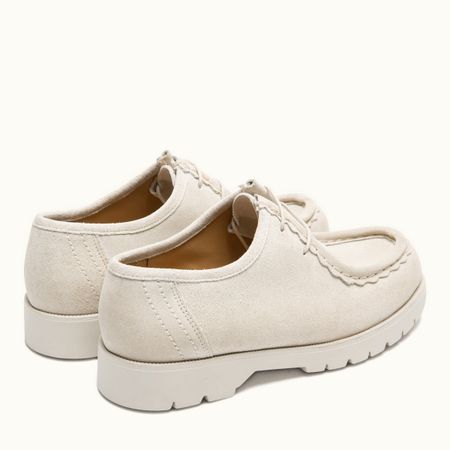 Derbys made in France aus zertifiziertem Leder | Ecru "padror frost", Kleman, Foto 3