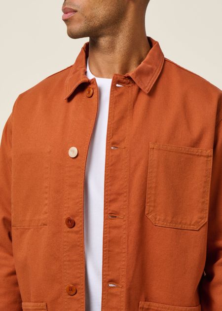 Jacke aus Bio-Baumwolle | Orange "canyon sergi jacket", Bask in the Sun, Foto 2