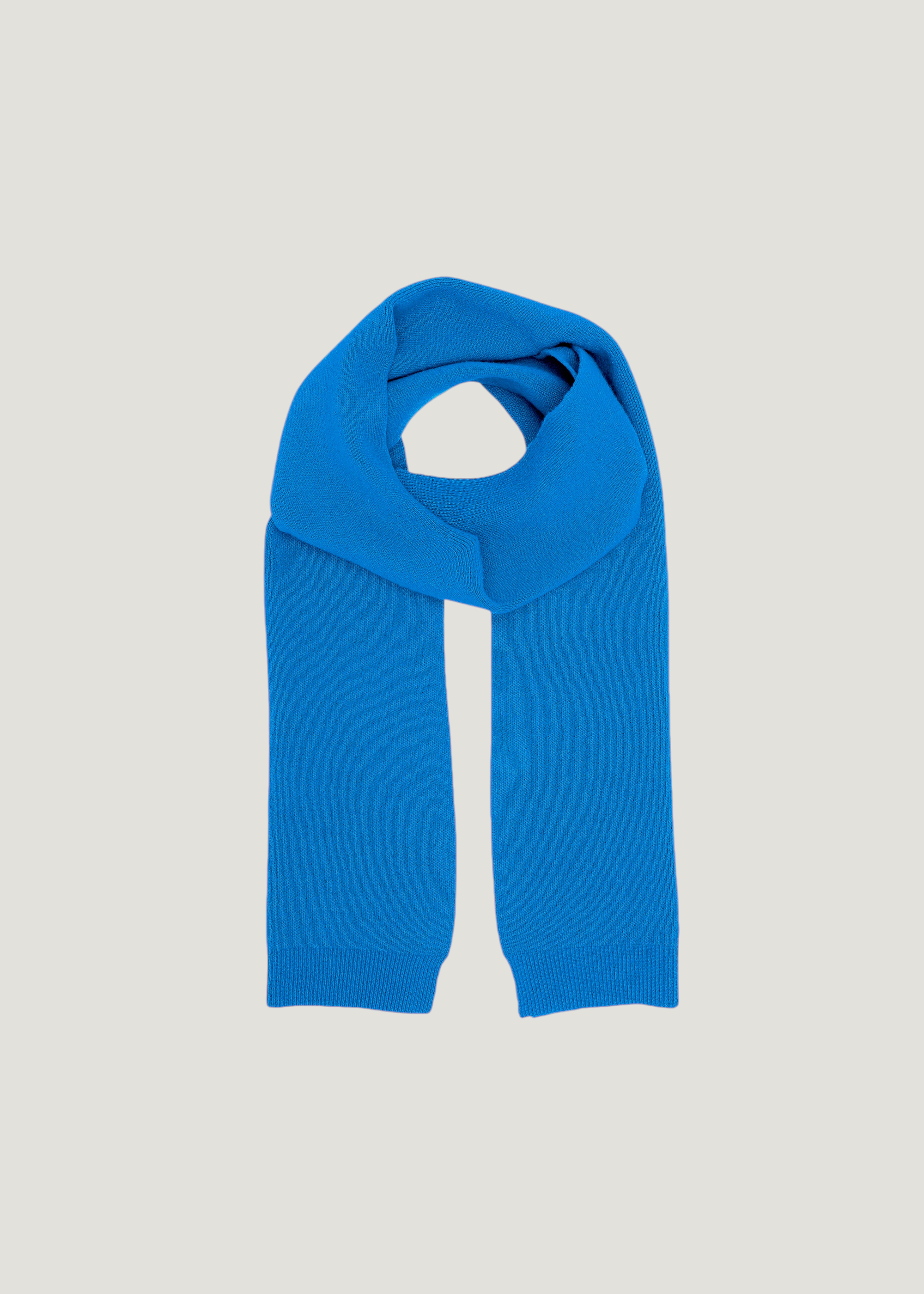 Écharpe en laine mérinos recyclée | bleu "Merino wool scarf - pacific blue", Colorful Standard, photo 1