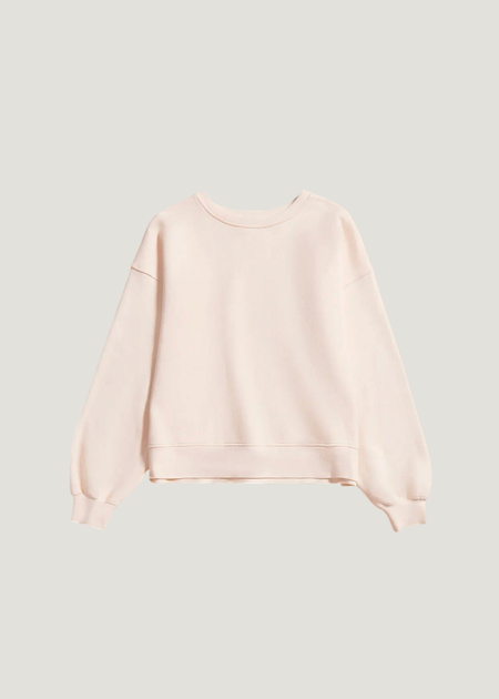 Sweat brodé en coton bio | crème "sweat cœur solaire femme avec coudières ", émoi émoi, photo 5