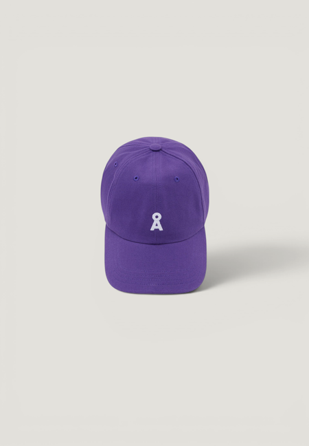 Casquette en coton bio | violet "yenaas bold cap - pungent purple"