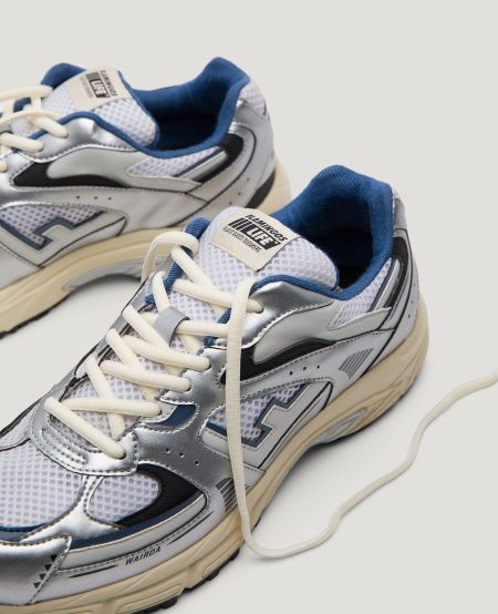 Baskets vegan | argent "wairoa silver" - Flamingos Life