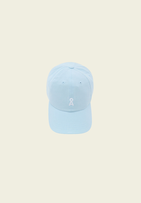 Casquette en coton bio | bleu "yenaas bold cap - blue glow"