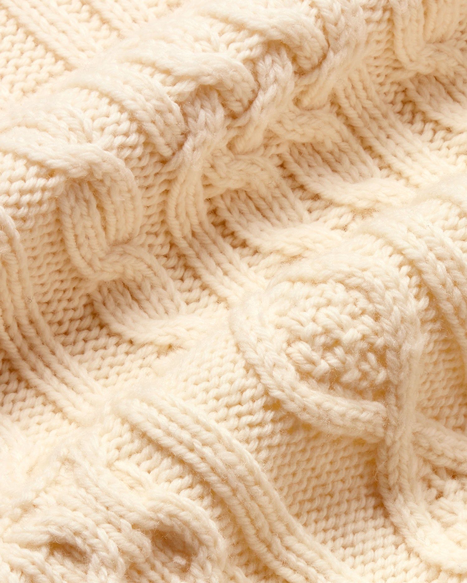 Pullover aus zertifizierter Merinowolle | Beige "ecru rasta knitted sweater - ecru", Thinking Mu, Foto 6