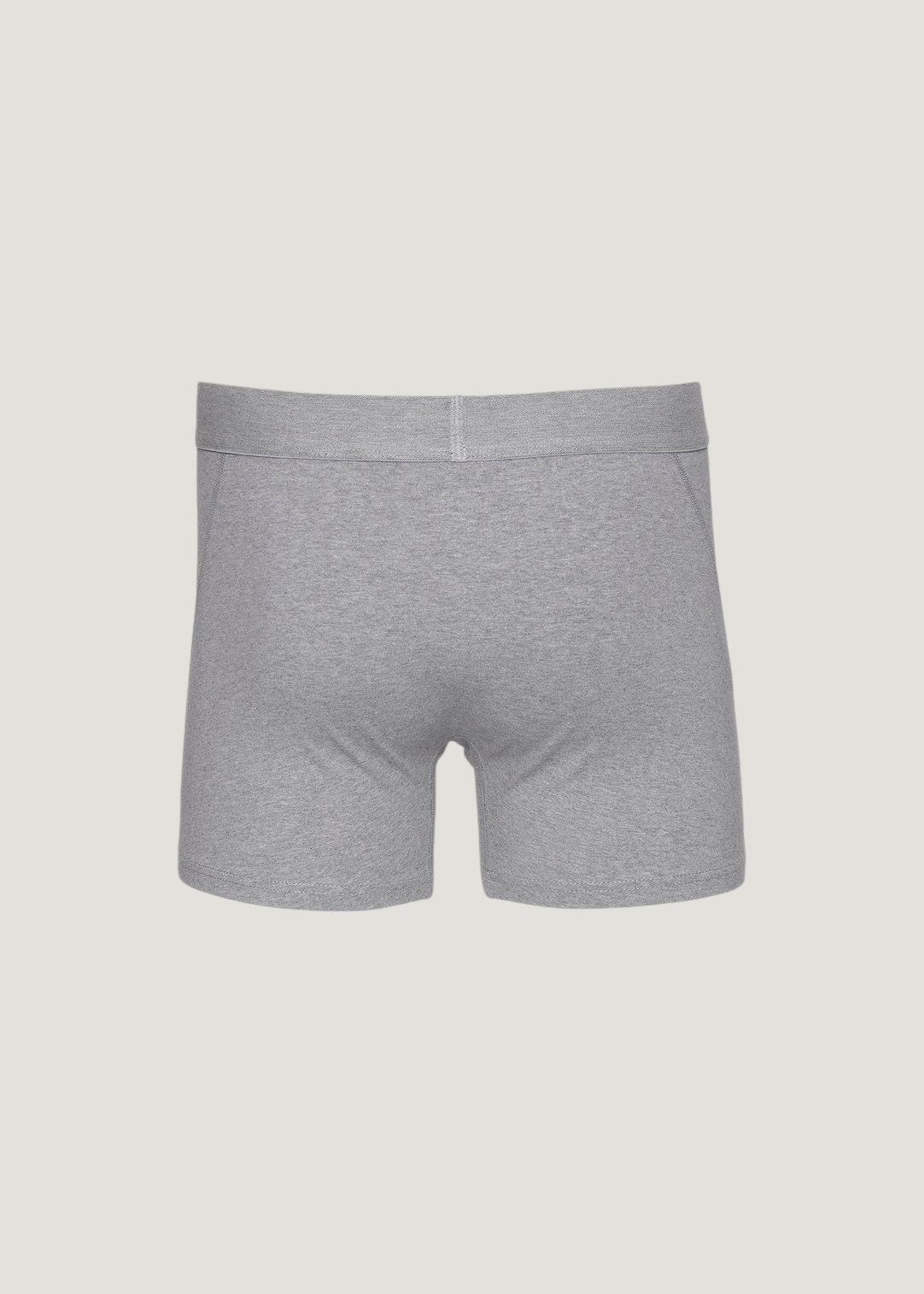 Boxer uni en coton bio | gris "heather grey", Colorful Standard, photo 3