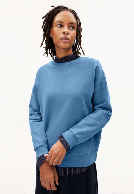 Sweat bleu en coton bio - aarin cloudbusting
