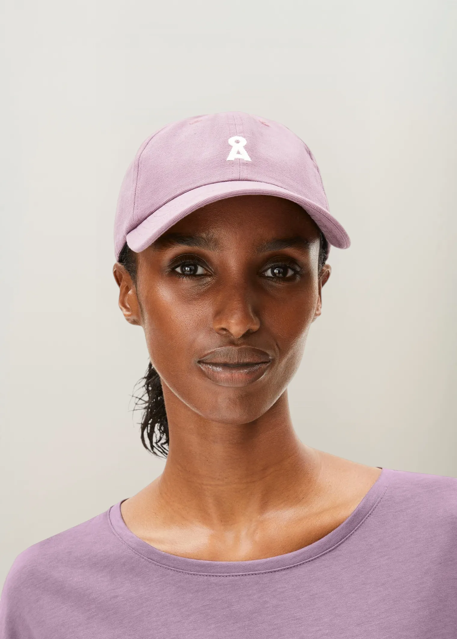 Casquette en coton bio | violet "yenaas bold - sunset sky", Armedangels, photo 1