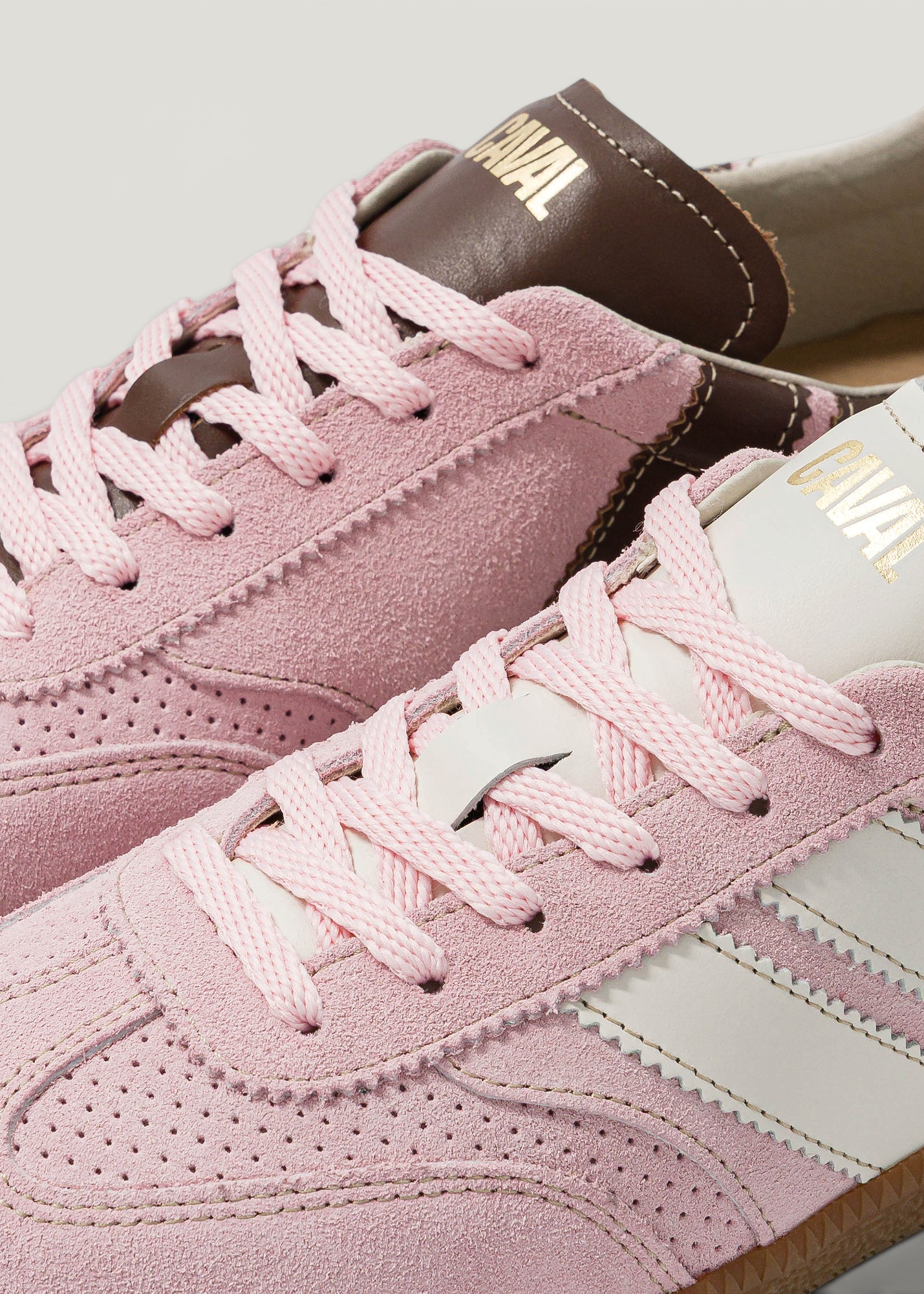 Sneaker aus zertifiziertem Leder | Rosa "pulse snow petal", Caval, Foto 2