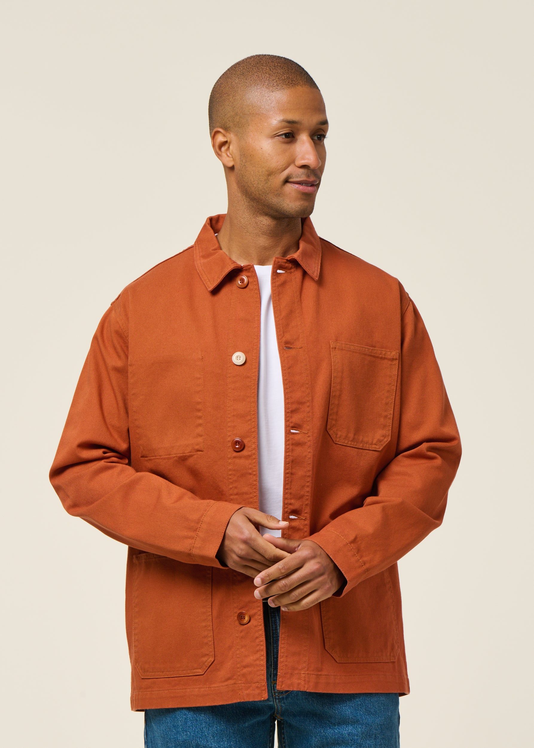 Jacke aus Bio-Baumwolle | Orange "canyon sergi jacket", Bask in the Sun, Foto 1