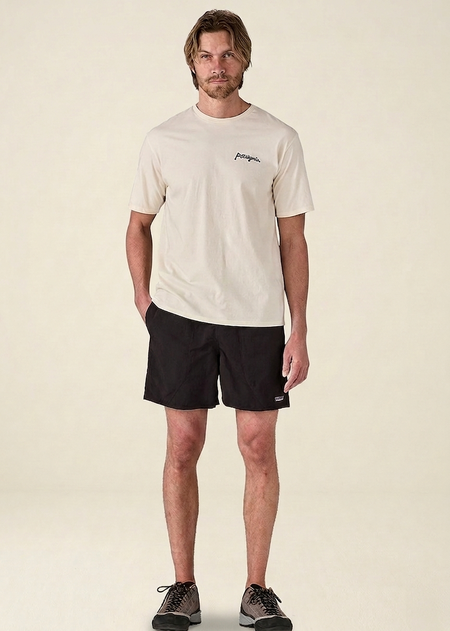 Short léger en matière recyclée | noir "baggies shorts - 5 in. - black w/black"