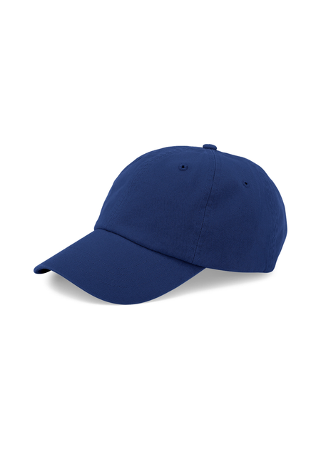 Casquette en coton bio | bleu "organic cotton cap - marine blue"