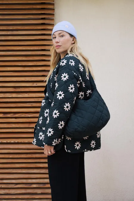 Sac matelassé - noir - noir, We Are Jolies, photo 5