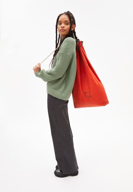 Mode Durable Portugal SWEAT-SHIRT FEMme ARMEDANGELS - Coton Bio Oversized Confortable - Style Décontracté Et écoresponsable Sweat Oversized Femme