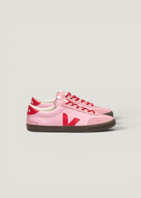 Baskets en cuir | rose "Volley o.t. - guimauve_pekin_eagle"