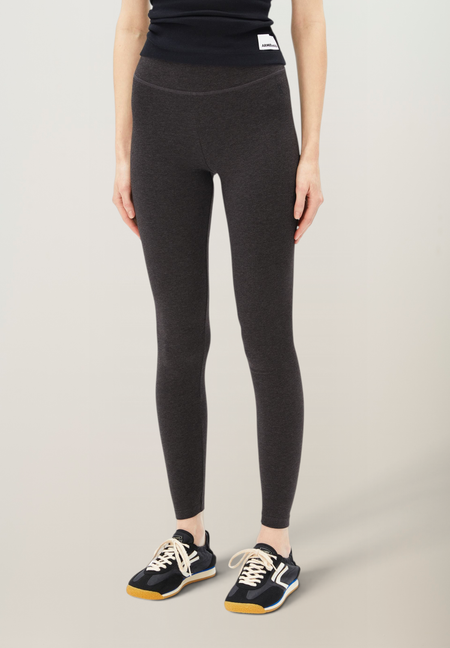 Leggings aus Bio-Baumwolle | grau "Faribaa - steel melange", Armedangels