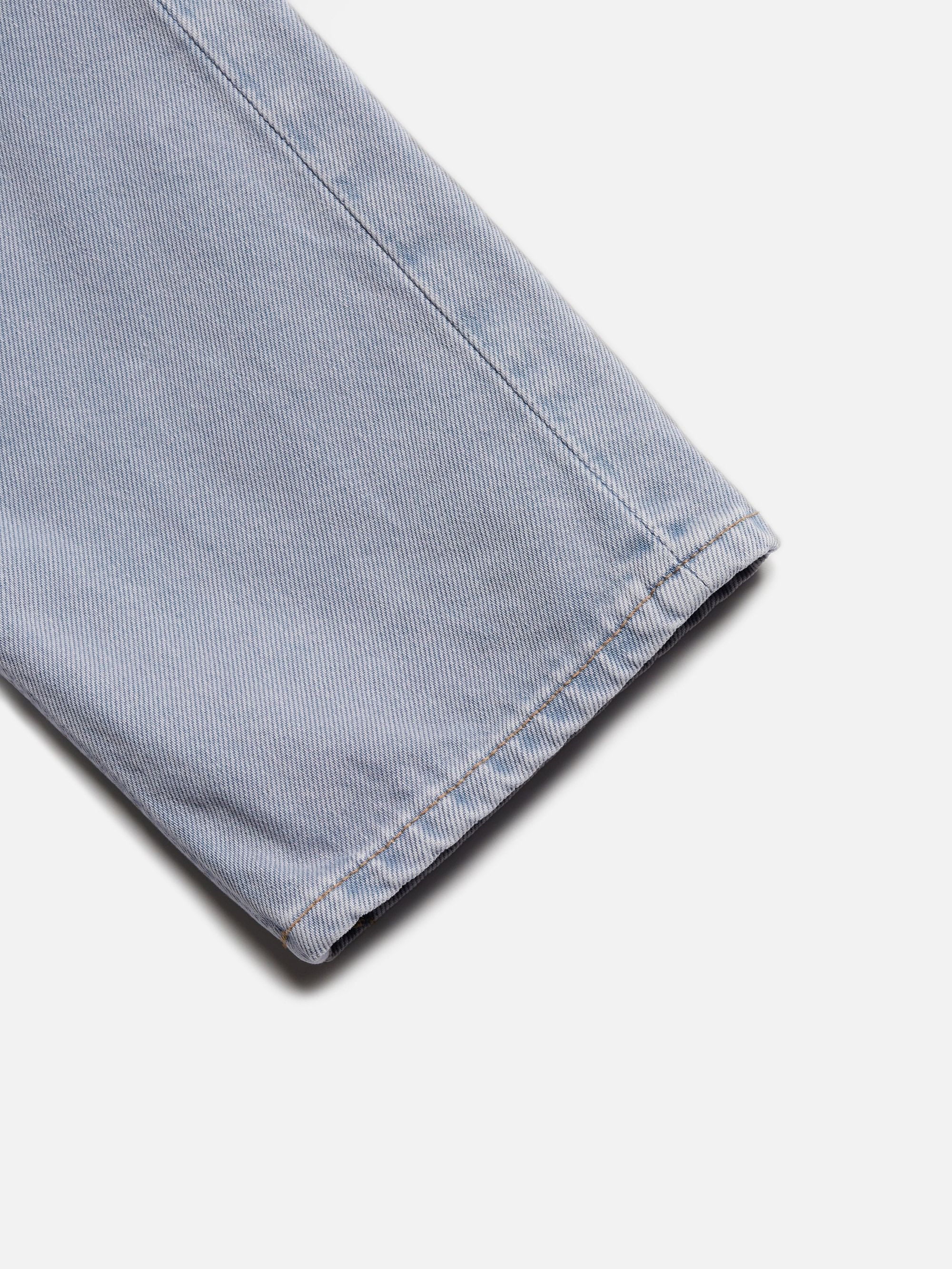 Jeans mit geradem Schnitt in Washed-Violett aus Bio-Baumwolle - lofty lo purple mist, Nudie Jeans, Foto 6