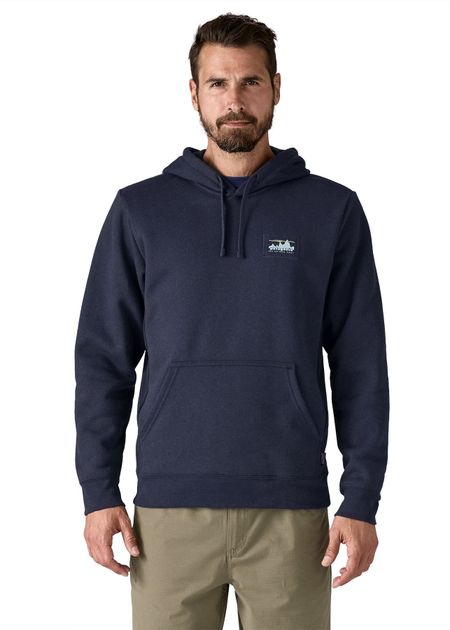 Kapuzenpullover aus recycelten Materialien | Marineblau "'73 skyline uprisal hoody - nena", Patagonia, Foto 1