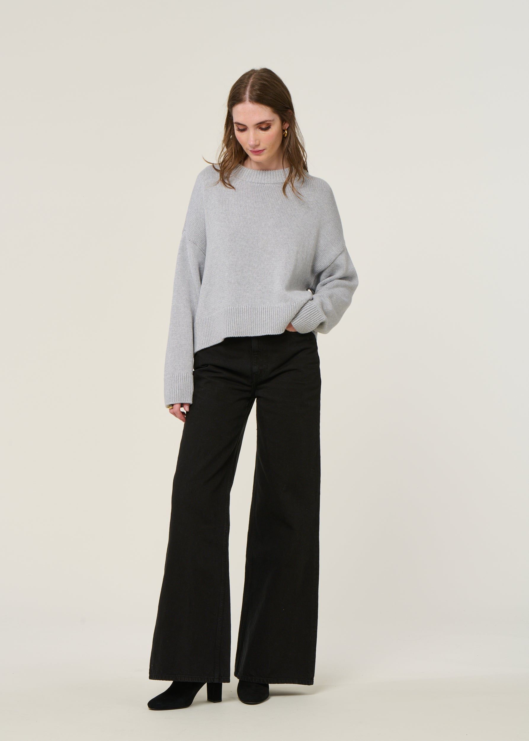 Pullover aus Bio-Baumwolle | Grau "yagmur - light grey", Jan'n June, Foto 4