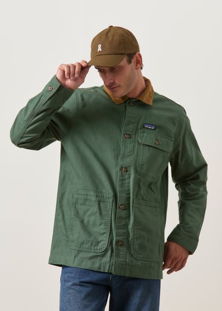 Veste canvas en coton bio | vert "point reyes canvas jkt - cngr", Patagonia