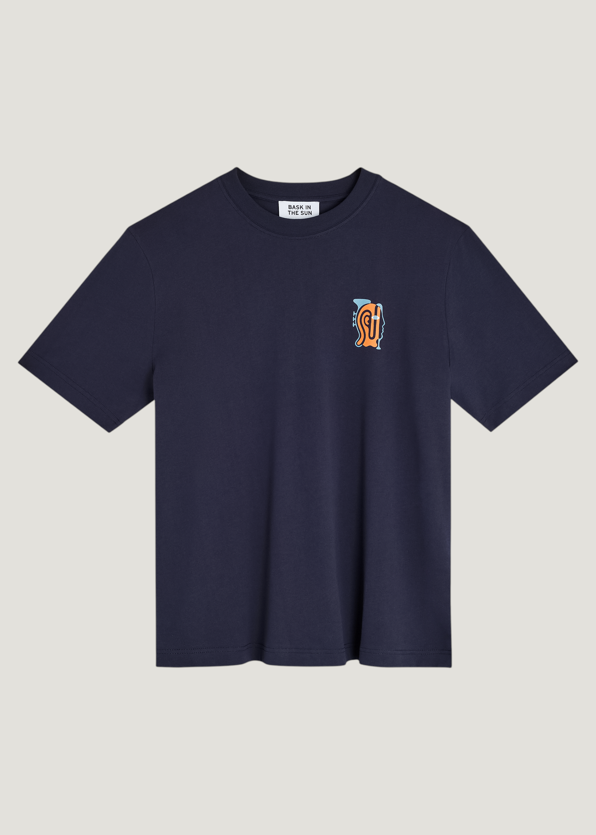 T-Shirt mit Print aus Bio-Baumwolle | marineblau "Jazzman - navy - navy", Bask in the Sun, Foto 2