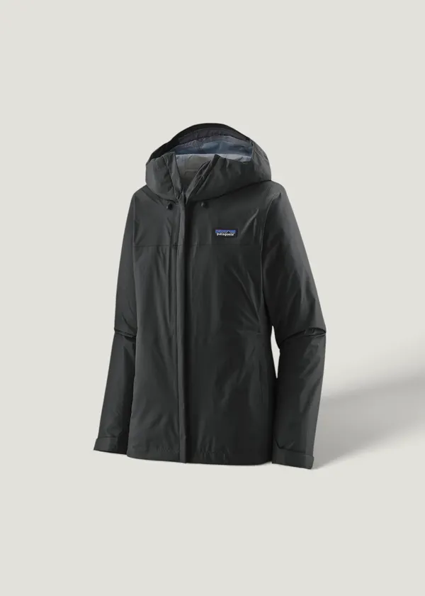Veste imperméable en nylon recyclé | noir "torrentshell 3l jkt black", Patagonia