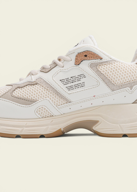 Vegane Sneaker | Beige "rush - craft - corn - beige" , Moea, Foto 4