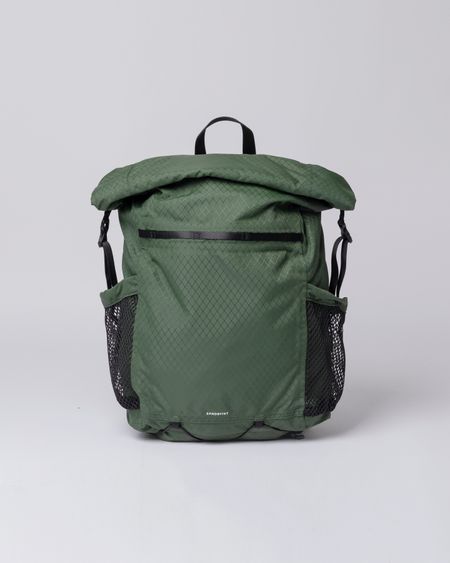Sac à dos rolltop imperméable en recyclé | vert "nils dawn green"