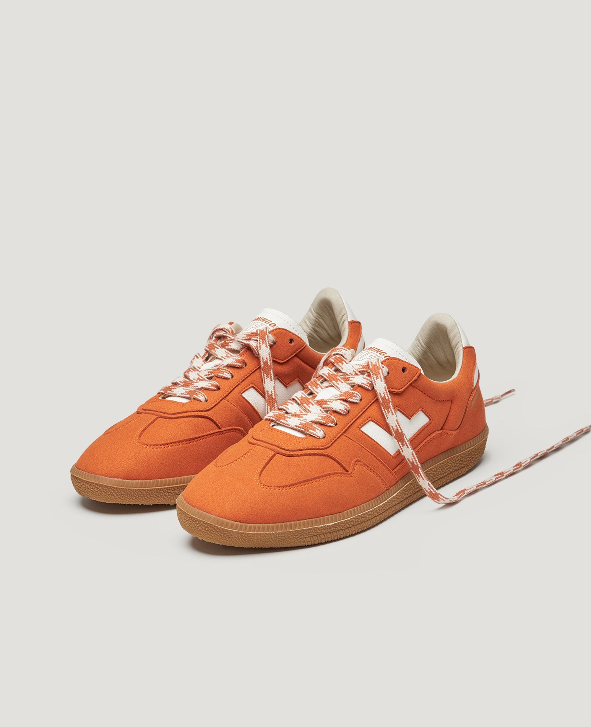 Vegane Sneaker | schwarz "burela slim tangerine", Flamingos Life, Foto 4