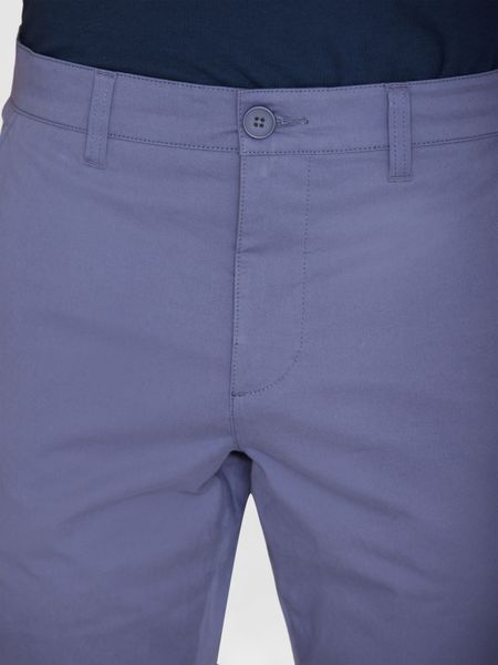 Short chino en coton bio | bleu "chino poplin vintage indigo", Knowledge Cotton Apparel, photo 4