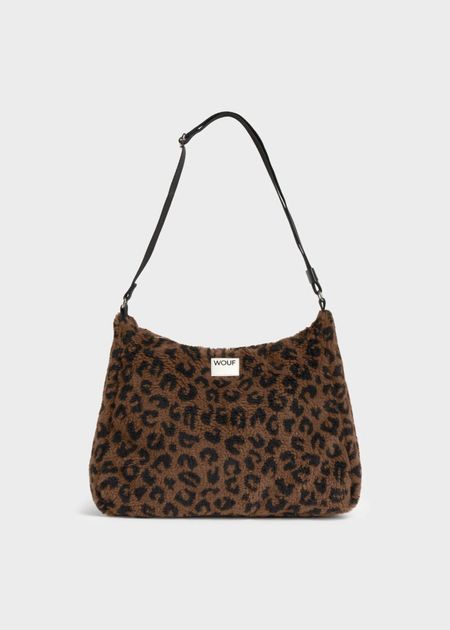 Sac matières recyclées | marron "simona hobo bag - simona" - Wouf