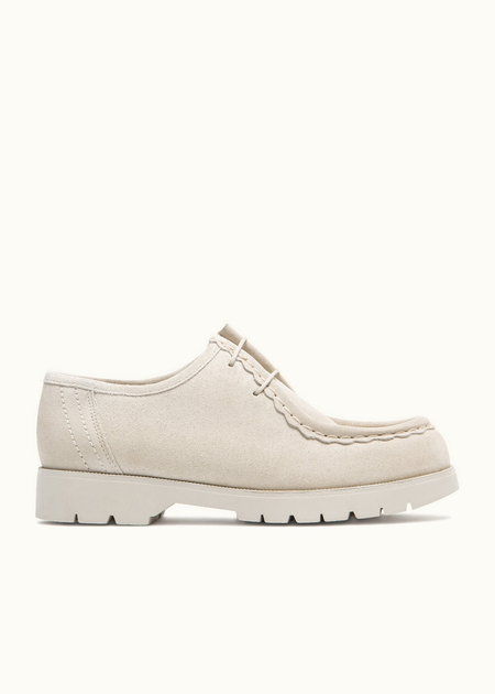 Derbies made in france en cuir certifié | écru "padror frost"