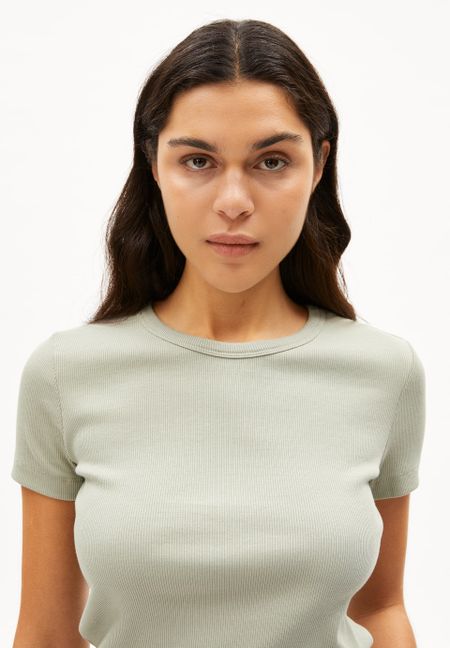 T-shirt en coton biologique | "kardaa - seagreen" - Armedangels