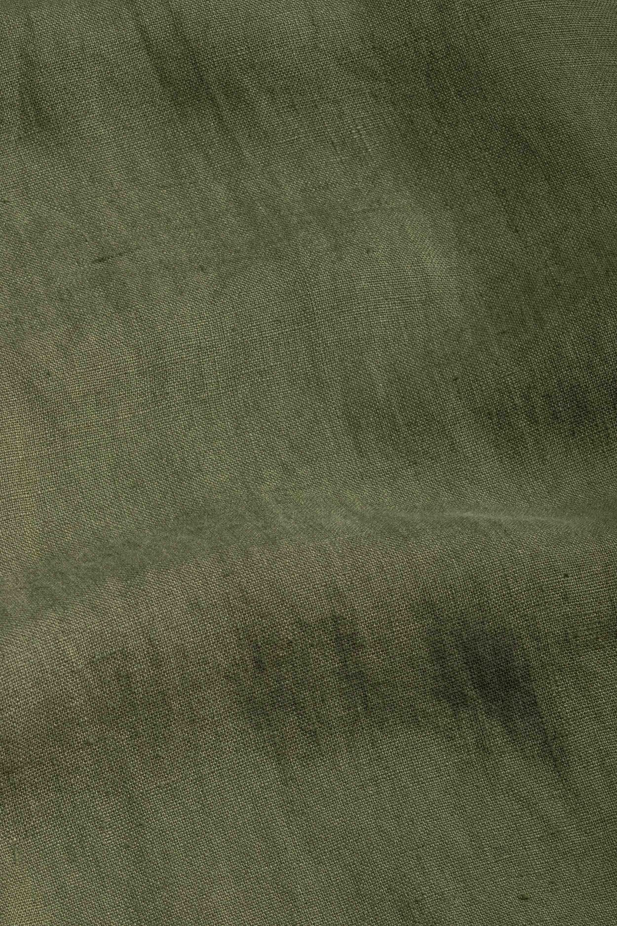 Shorts aus Leinen | Grün "reagan four leaf clover", Kings of Indigo, Foto 4