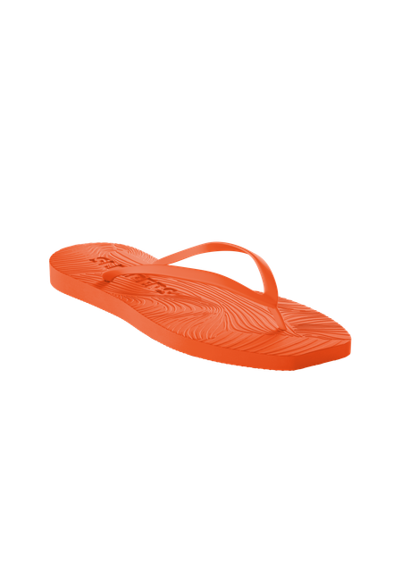 Tongs en caoutchouc naturel | orange "Tapered orange" - Sleepers