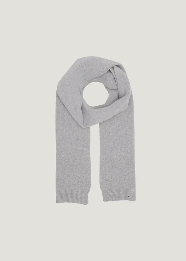 Écharpe en laine mérinos recyclée | gris "Merino wool scarf - heather grey", Colorful Standard