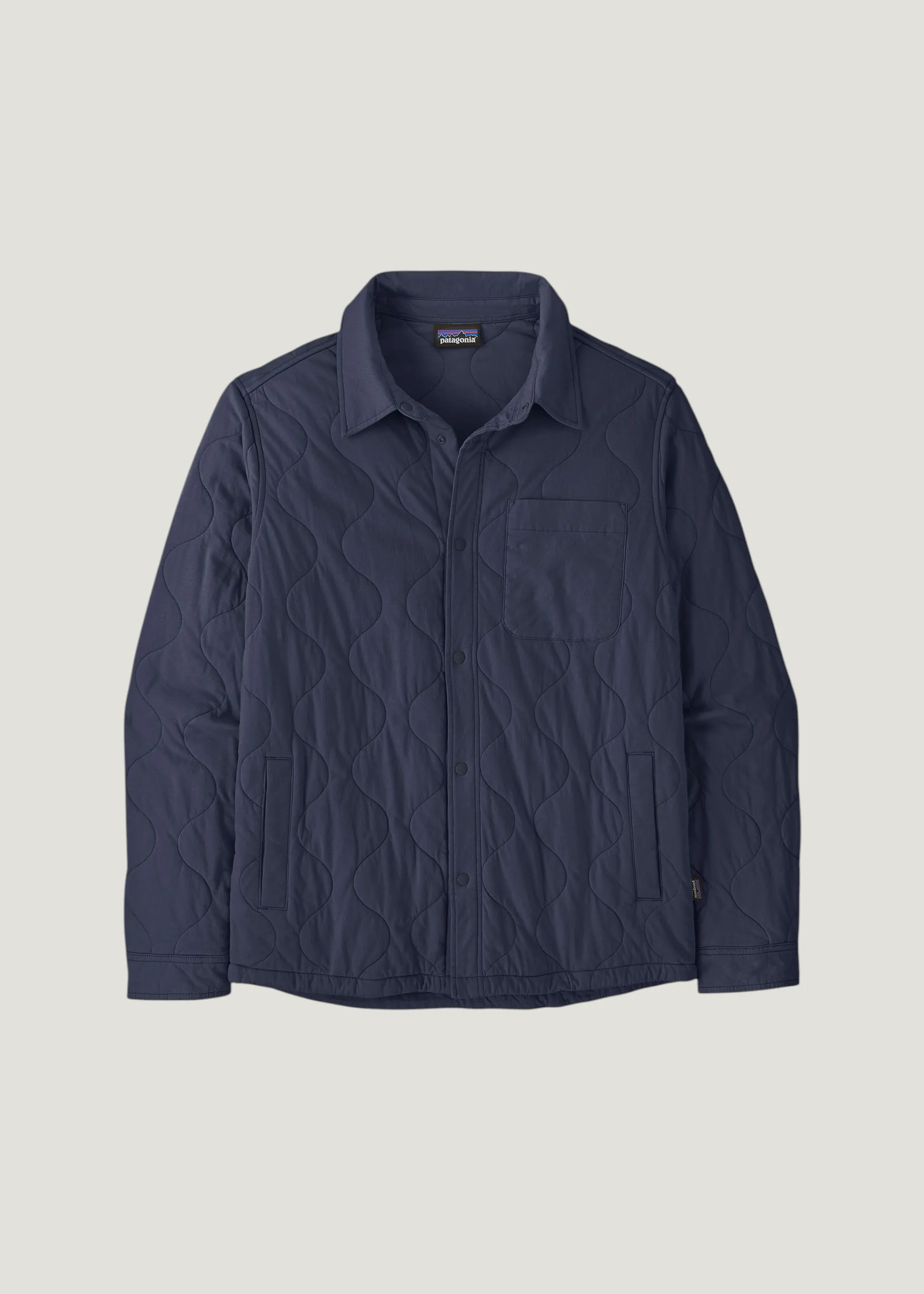 Veste en coton biologique | bleu "daily quilted shirt jkt - nena", Patagonia, photo 6