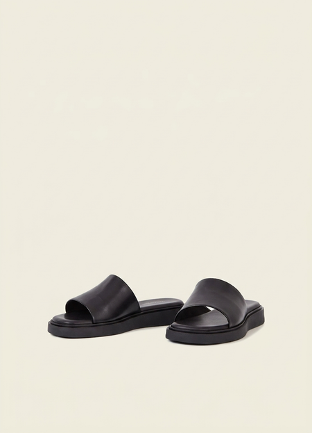 Sandales en cuir certifié | noir "connie noir" - Vagabond