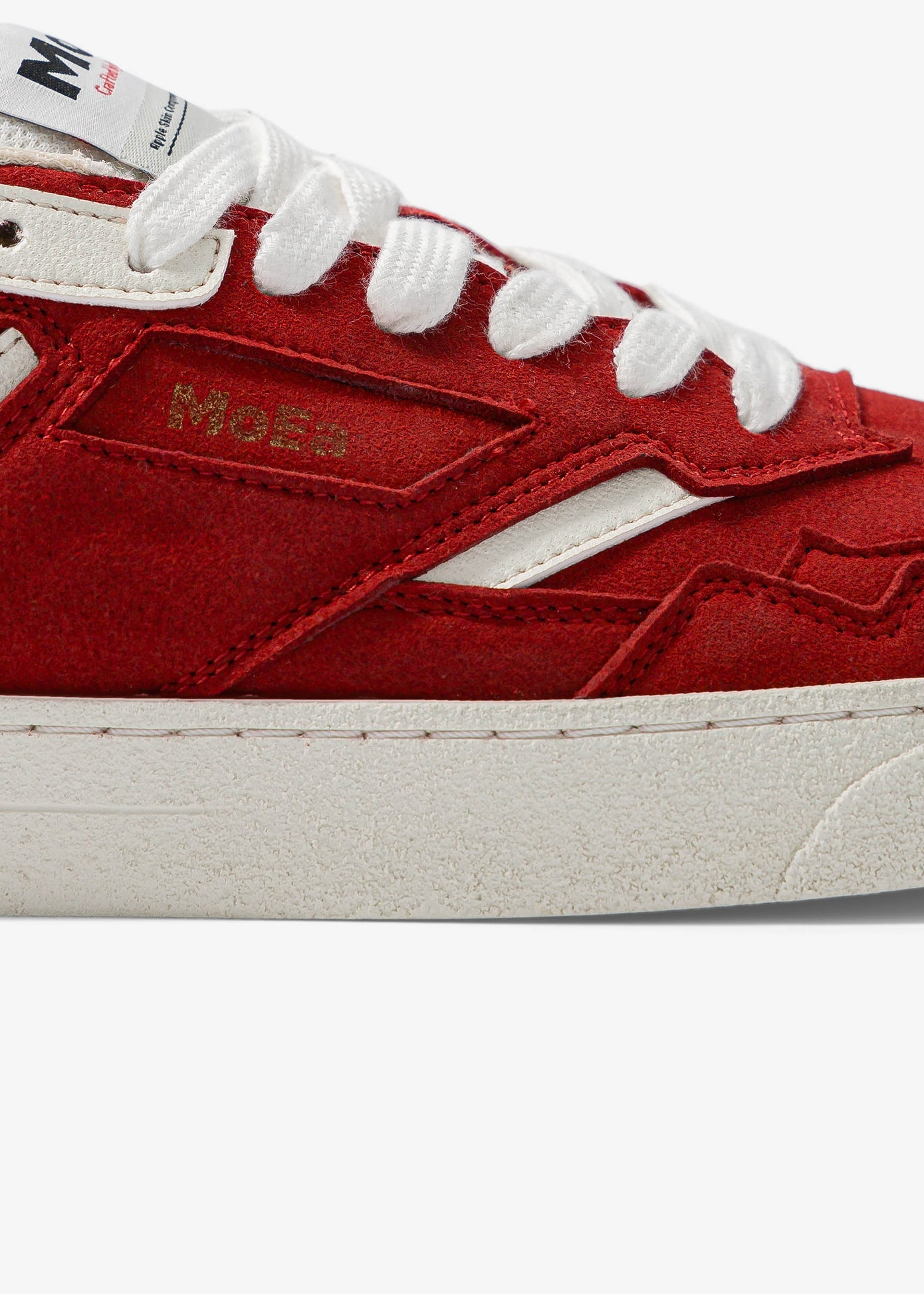 Vegane Sneaker | gen9 - apple red & pink suede, Moea, Foto 4