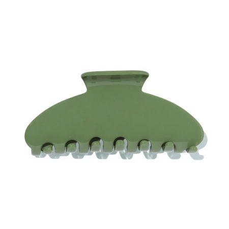 Pince à cheveux en acétate biosourcé | vert "bff - matcha"